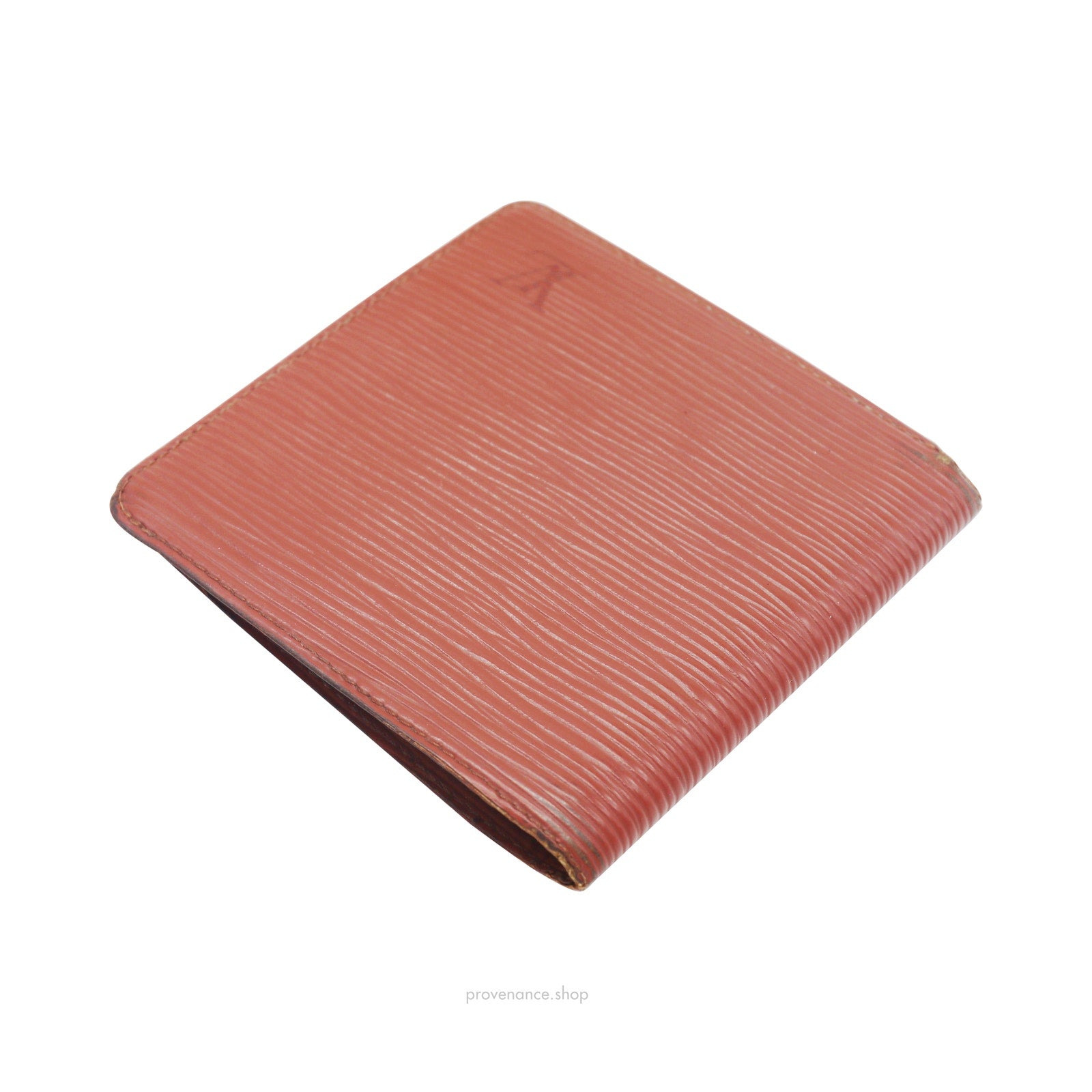 Louis Vuitton 6CC Bifold Wallet - Fawn Epi Leather - 4