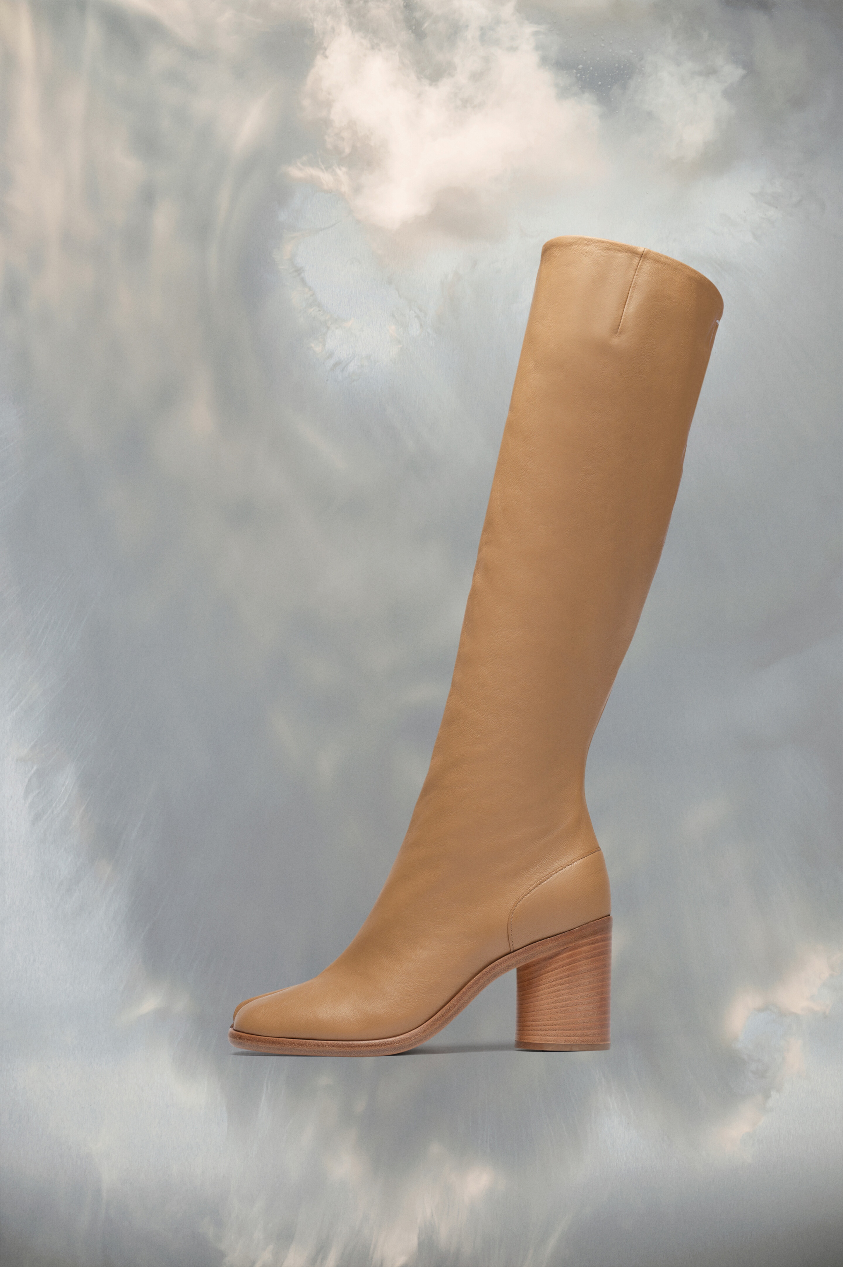 Maison Margiela Tabi Knee-High Boots | REVERSIBLE
