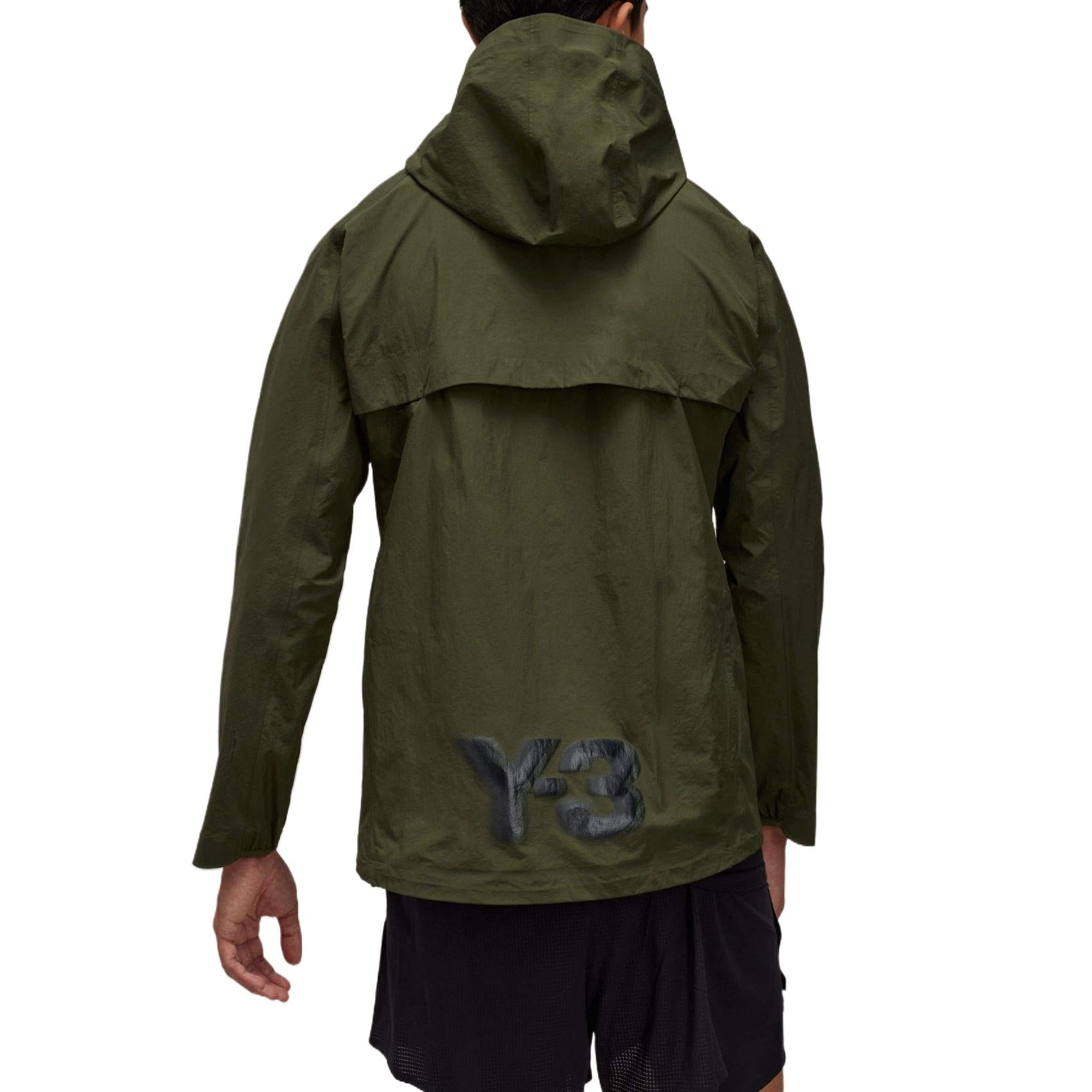 adidas x Y-3 Running Jacket 'Olive Green' IX0000 - 4
