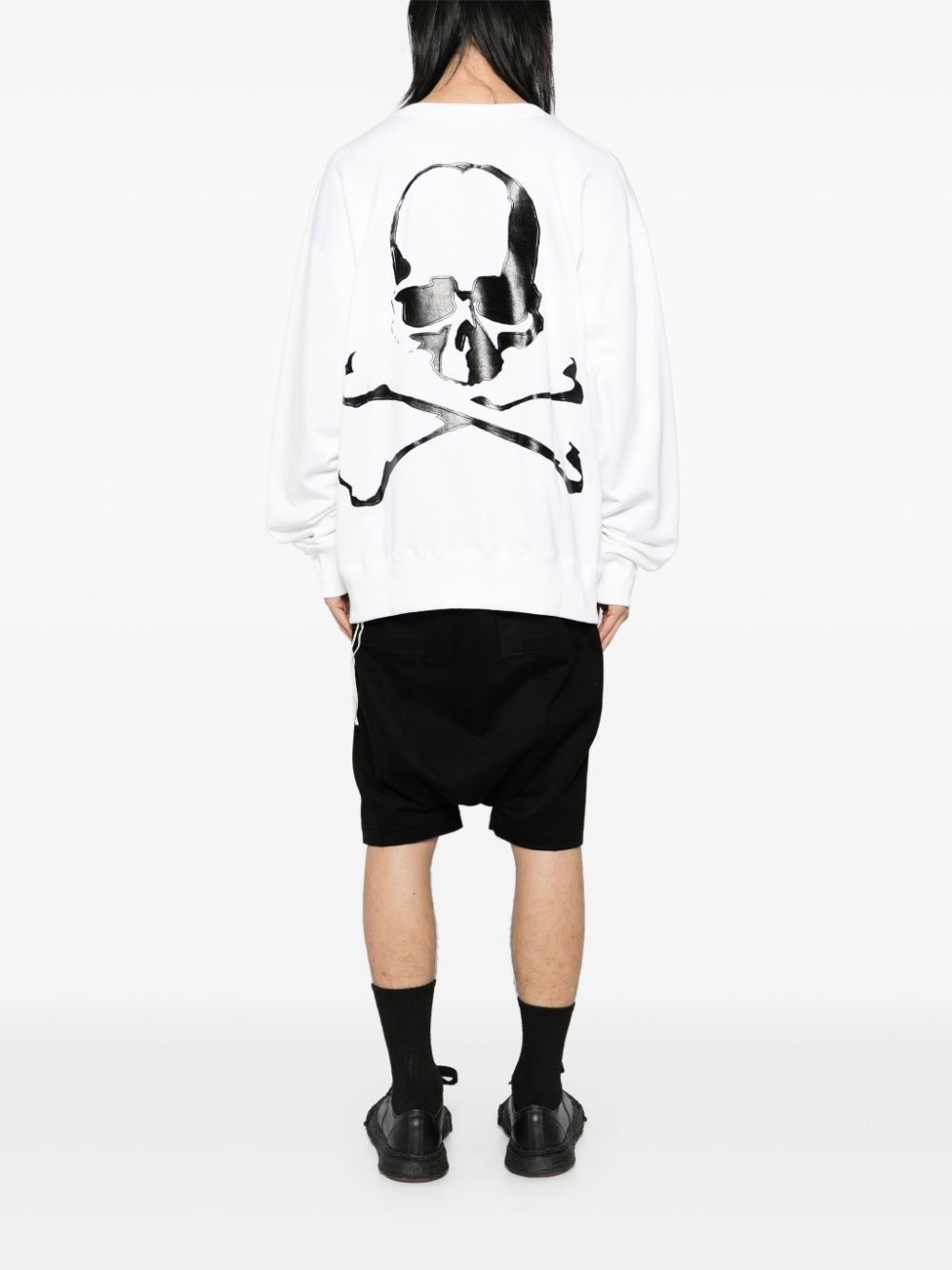 logo print sweatshirt - 4