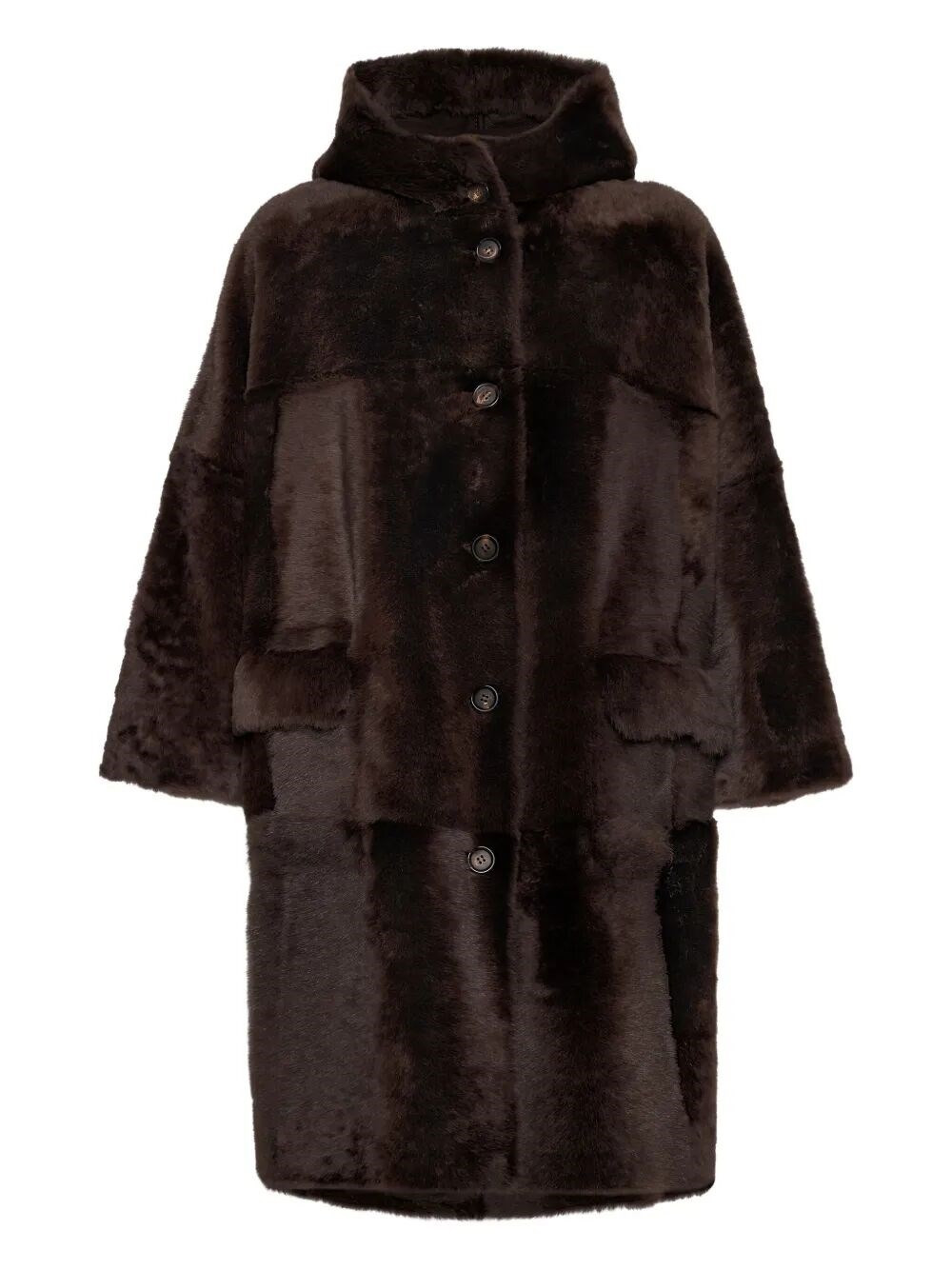 Introducing the exquisite 'FUR OVERCOAT' from the prestigious brand BRUNELLO CUCINELLI, a statement  - 1