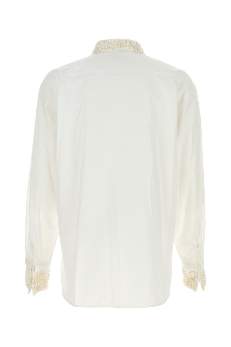 Dries Van Noten White poplin shirt outlook