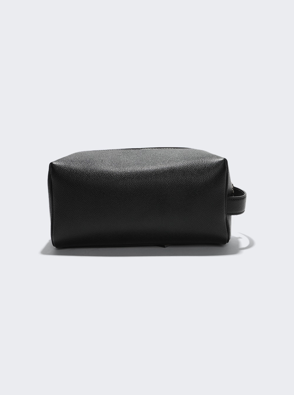 Leather Travel Pouch Black - 5