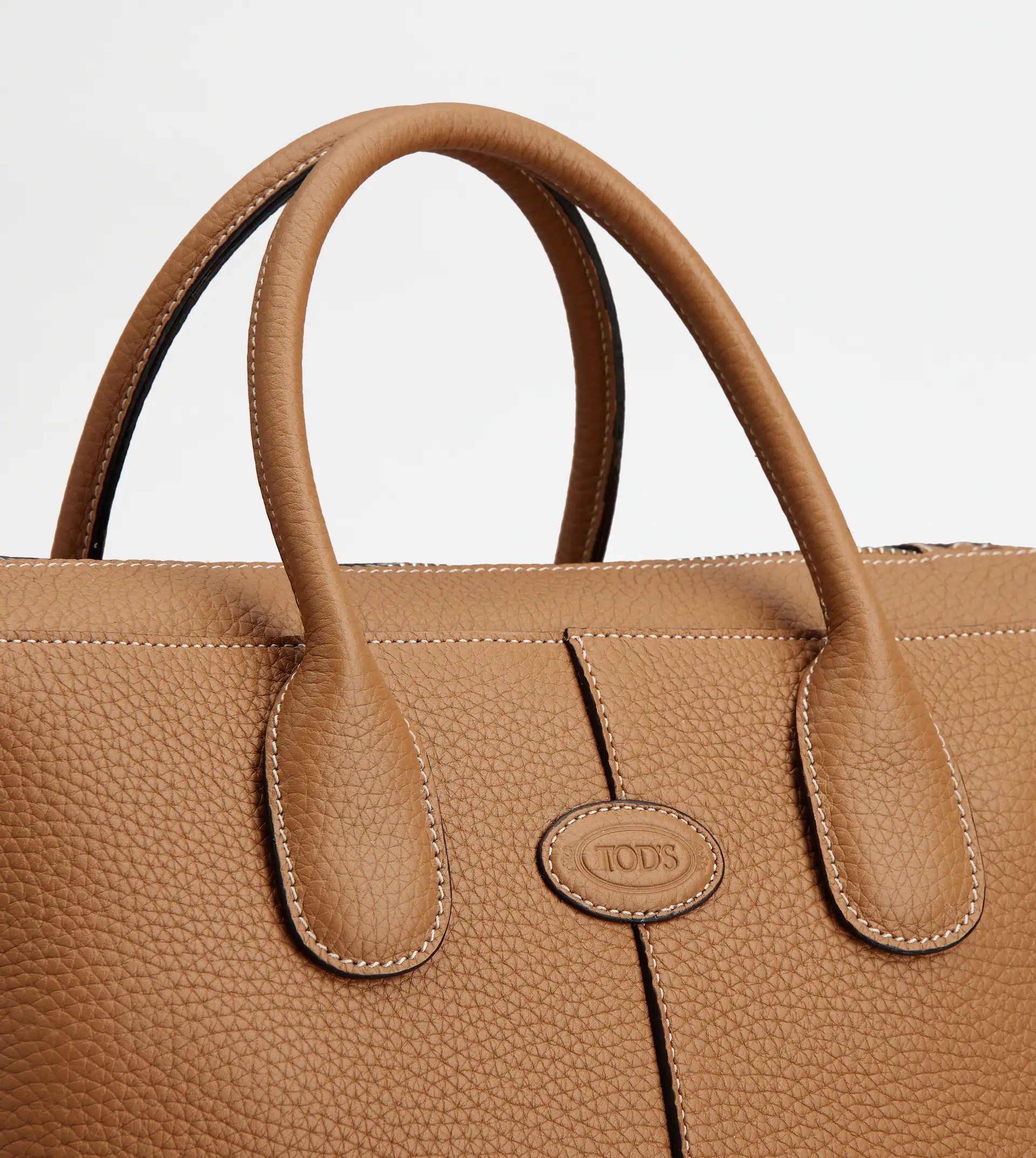 TOD'S DI BAG IN LEATHER SMALL - BROWN - 5
