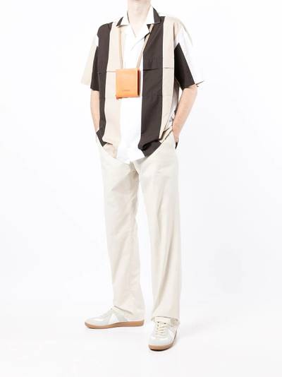 Aspesi mid-rise straight-leg chinos outlook