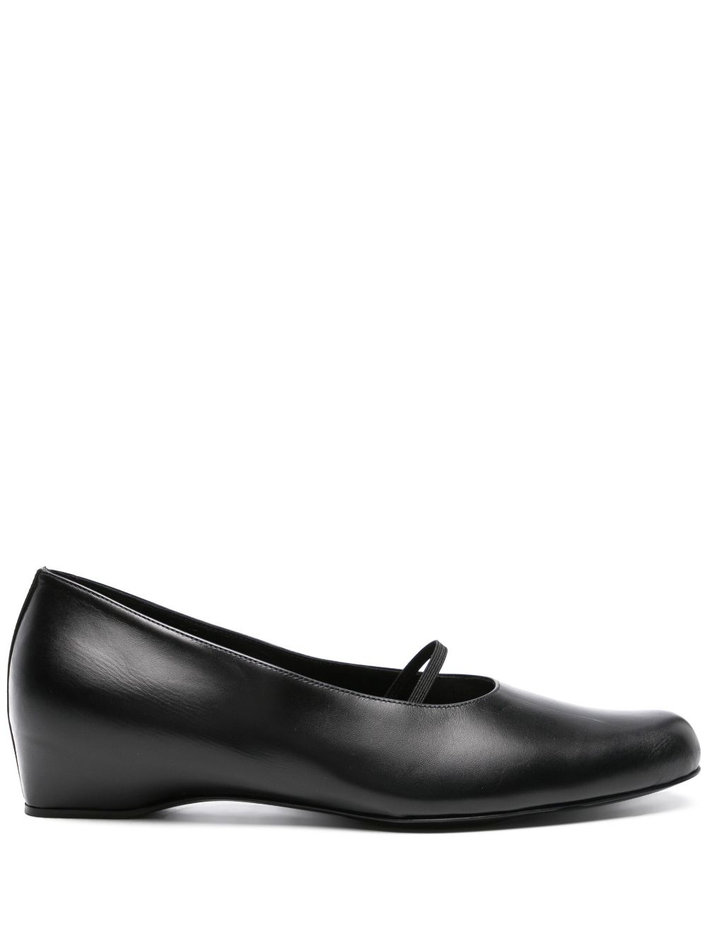 Marion leather ballerina shoes - 1