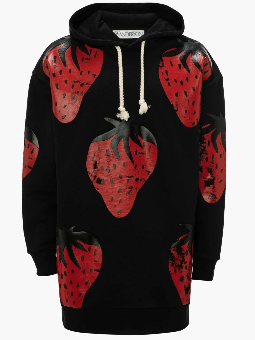 OVERSIZED STRAWBERRY HOODIE - 1