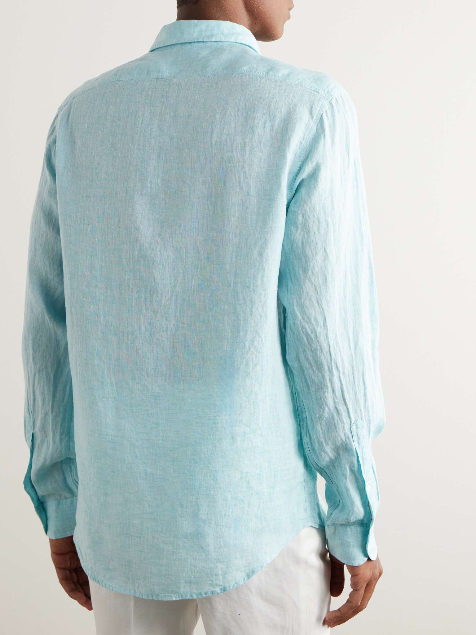 Cassis Linen Shirt - 4