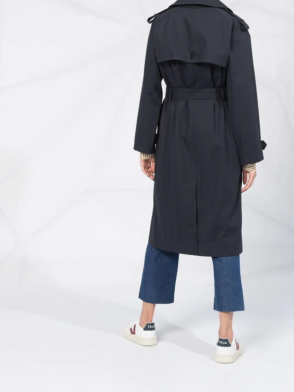 Simone double-breasted trench coat - 6