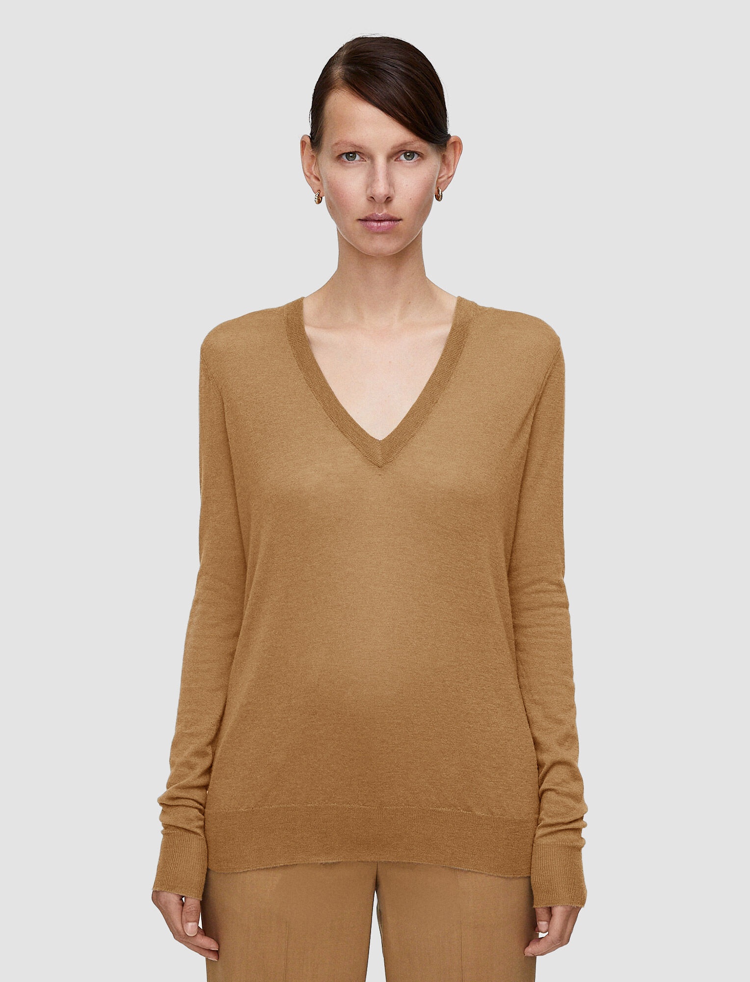 Cashair V Neck Jumper - 3