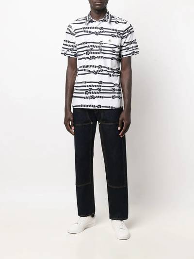 Vivienne Westwood knot-print short-sleeve shirt outlook