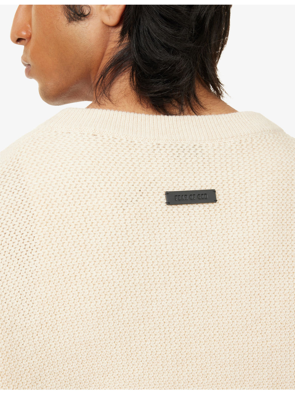 Racked-Rib Crewneck Knitted Wool Jumper - 5
