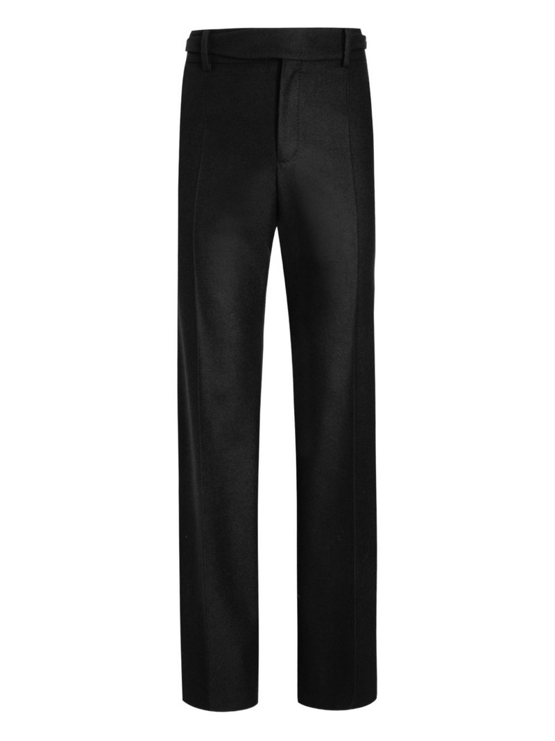 belted pleated trousers 1