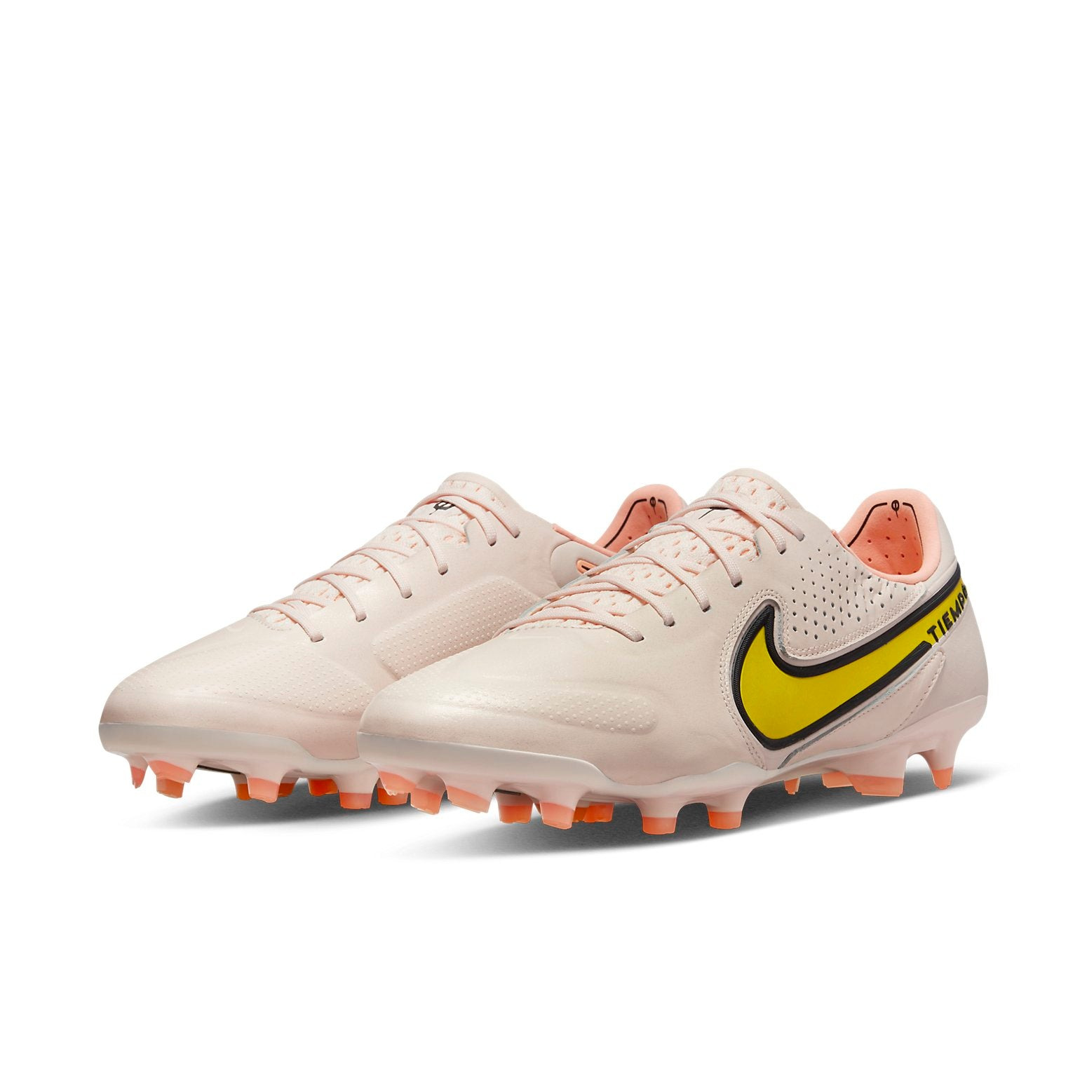 Nike Tiempo Legend 9 Elite FG 'Guava Ice Yellow Strike' CZ8482-800 - 4