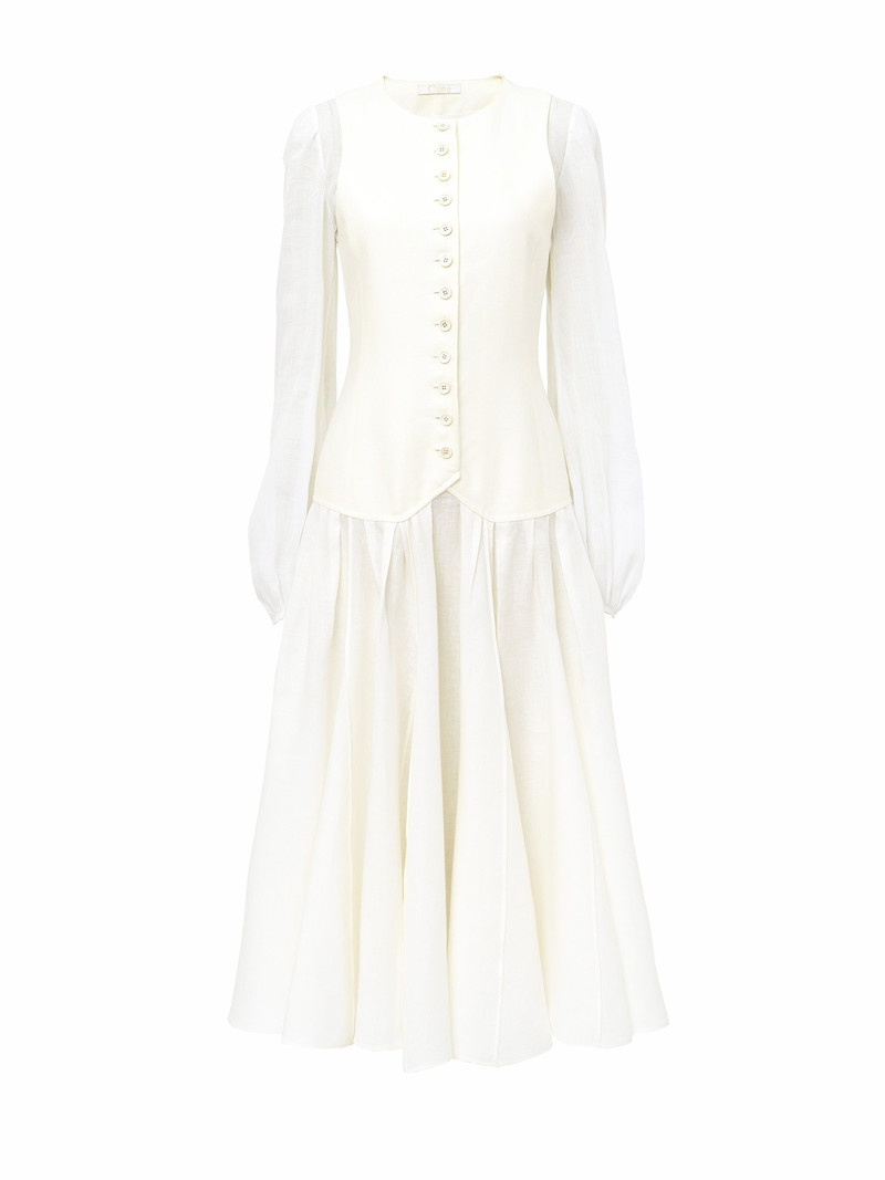 WAISTCOAT MIDI DRESS 1