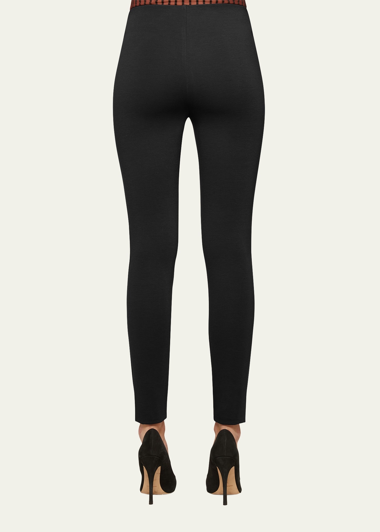 Jo Mixed-Media Leggings - 3