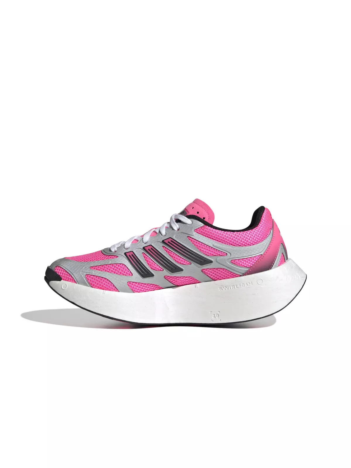 Adizero Aruku "Lucid Pink/Silver Metallic/Core Black" Women's Running Shoe - 2