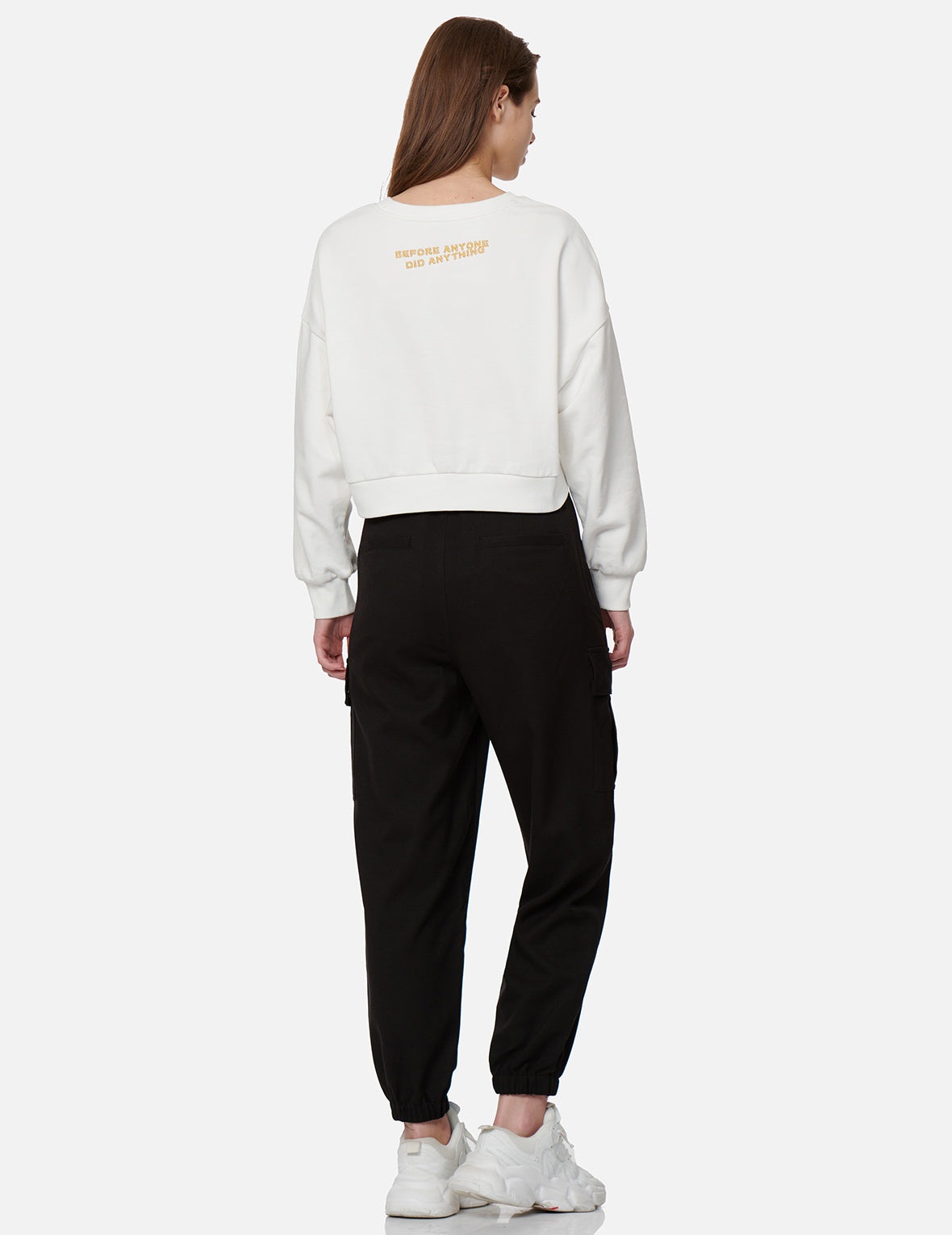 LOGO EMBROIDERY TWILL JOGGERS - 4
