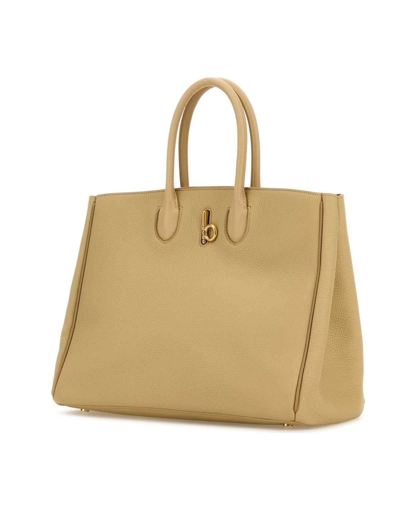 Sand Leather Medium Rocking Horse Handbag - 2