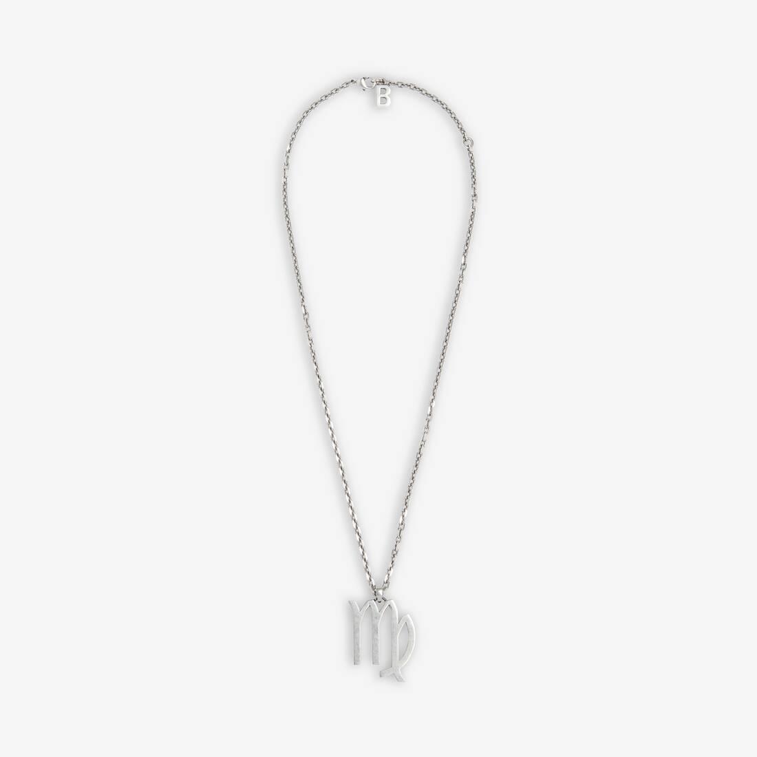 Women's Zodiac Sign Virgo Necklace in Silver - 1