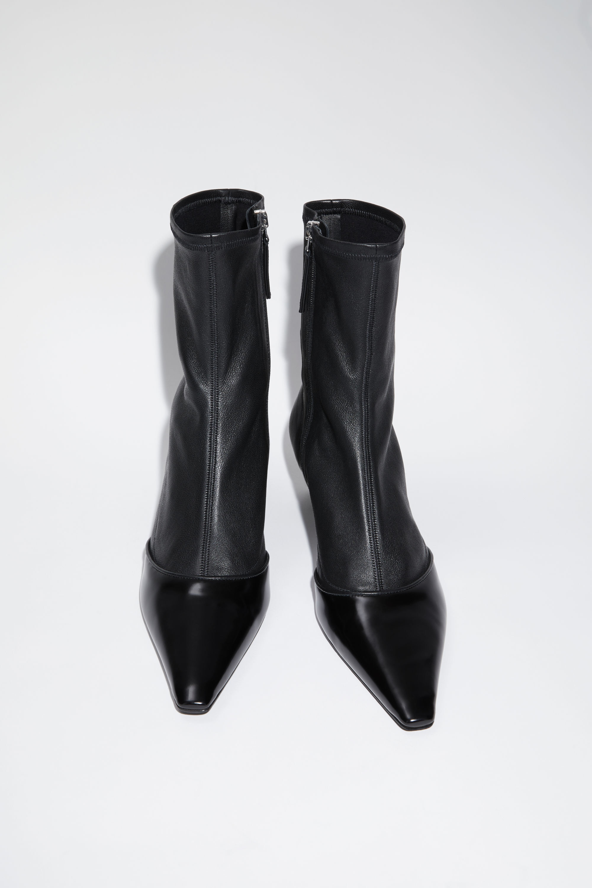 Heeled ankle boots - Black - 3