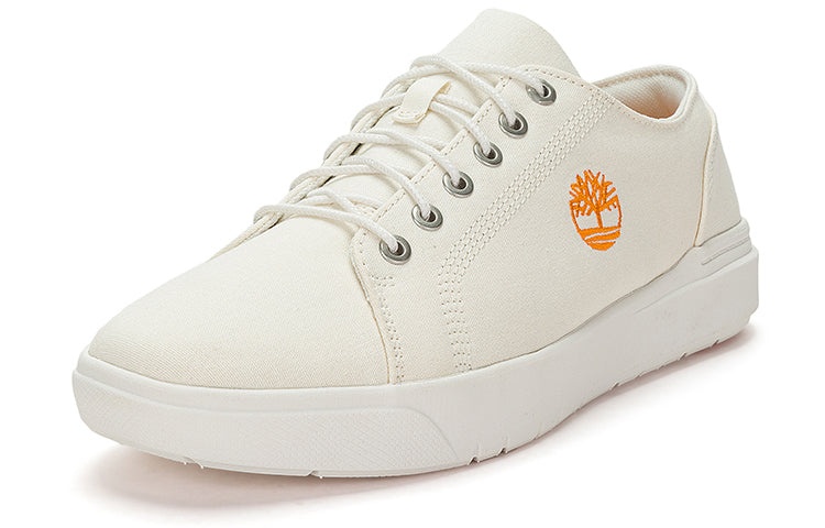 Timberland Seneca Bay Fabric Oxford Shoes 'White' A5P5GW - 3
