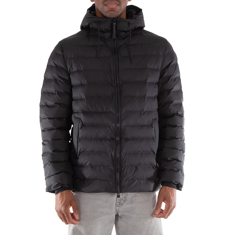 Rains Men's Black Lohja Puffer Jacket - 3