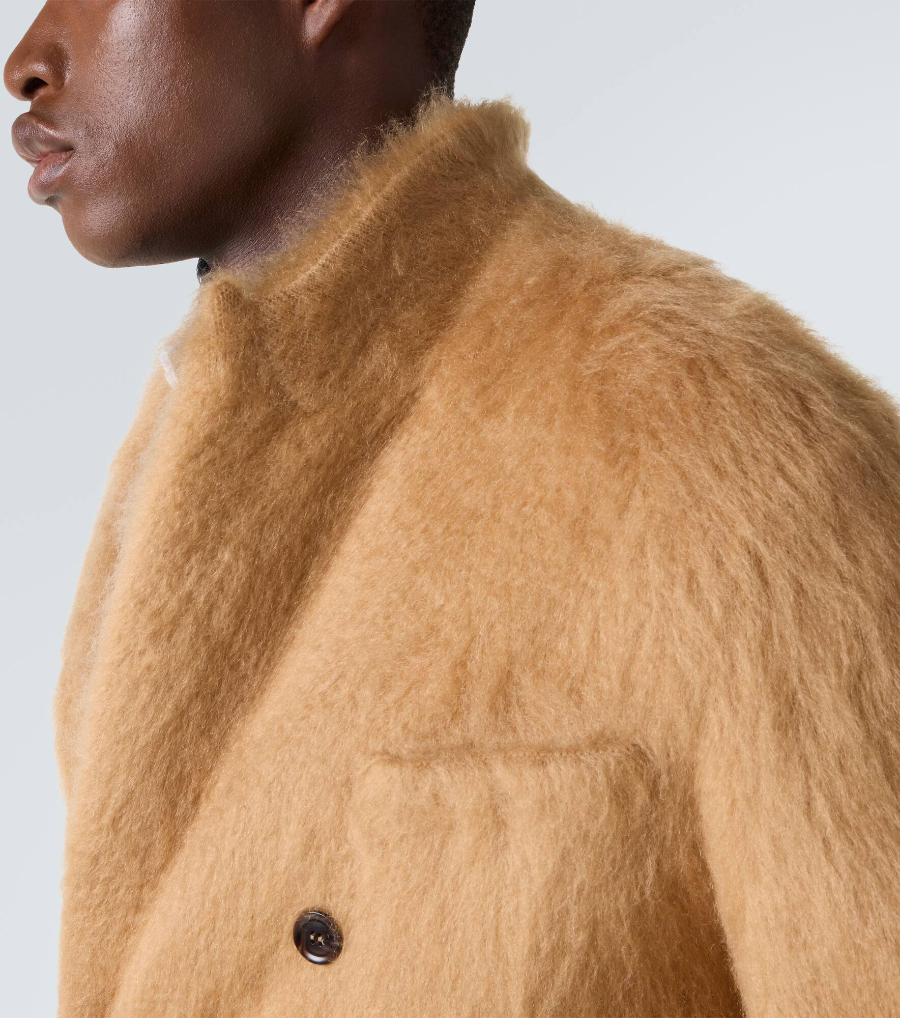 Cashmere, mohair, and silk blazer - 6