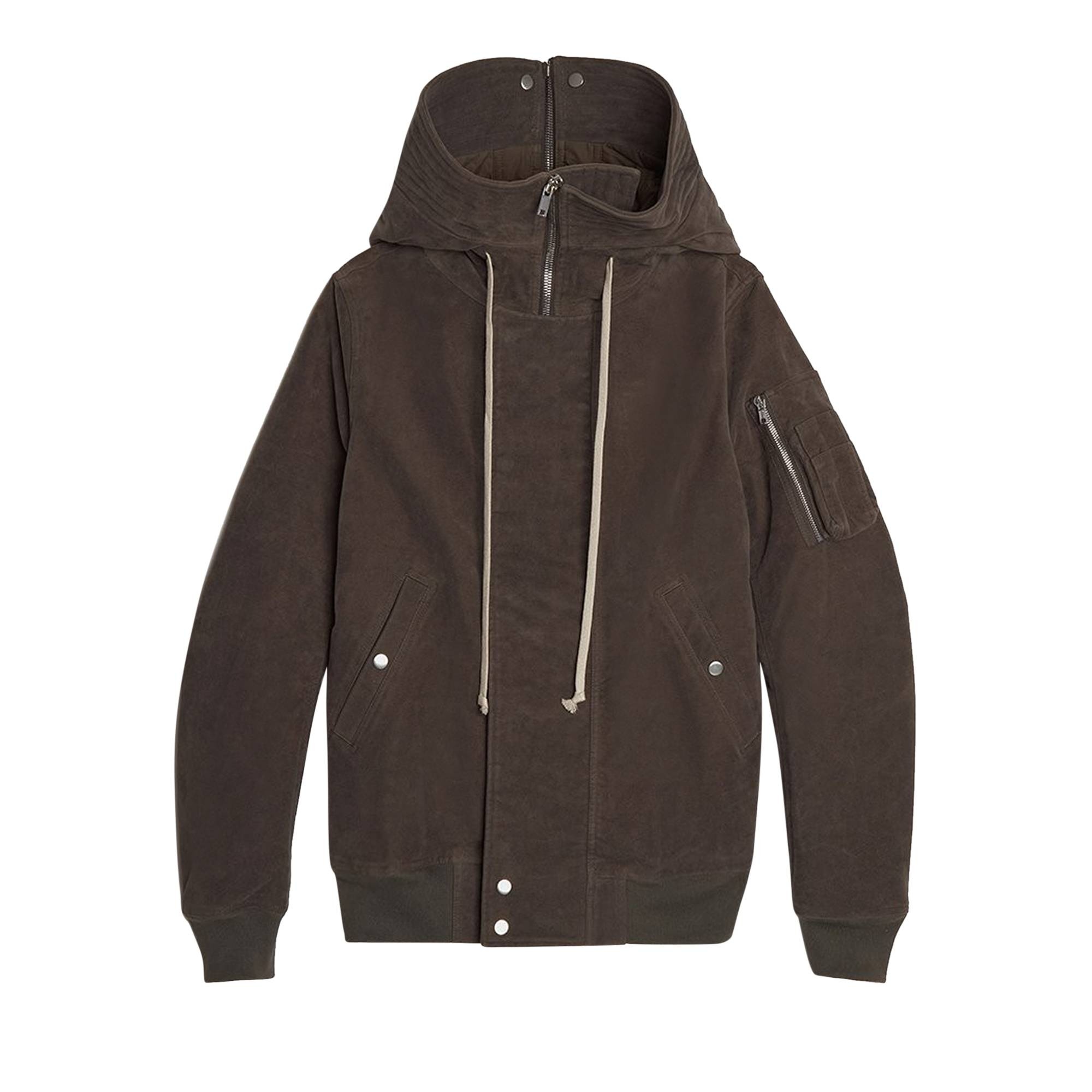 Rick Owens DRKSHDW Hooded Short Bomber 'Dark Dust' - 1