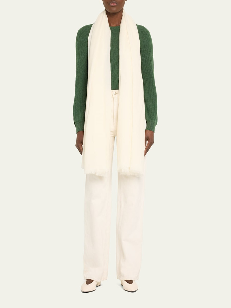 Loro Piana Jacquard Cashmere Maxi Stole outlook