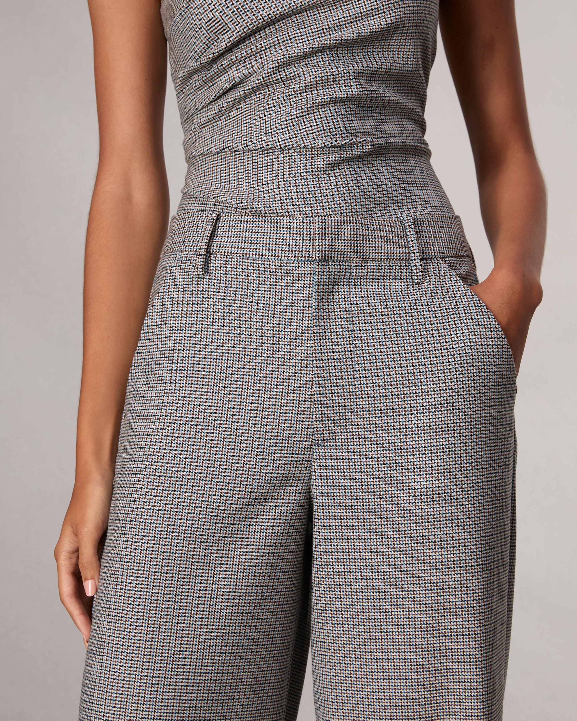 Andi Full-Length Plaid Pant - 6