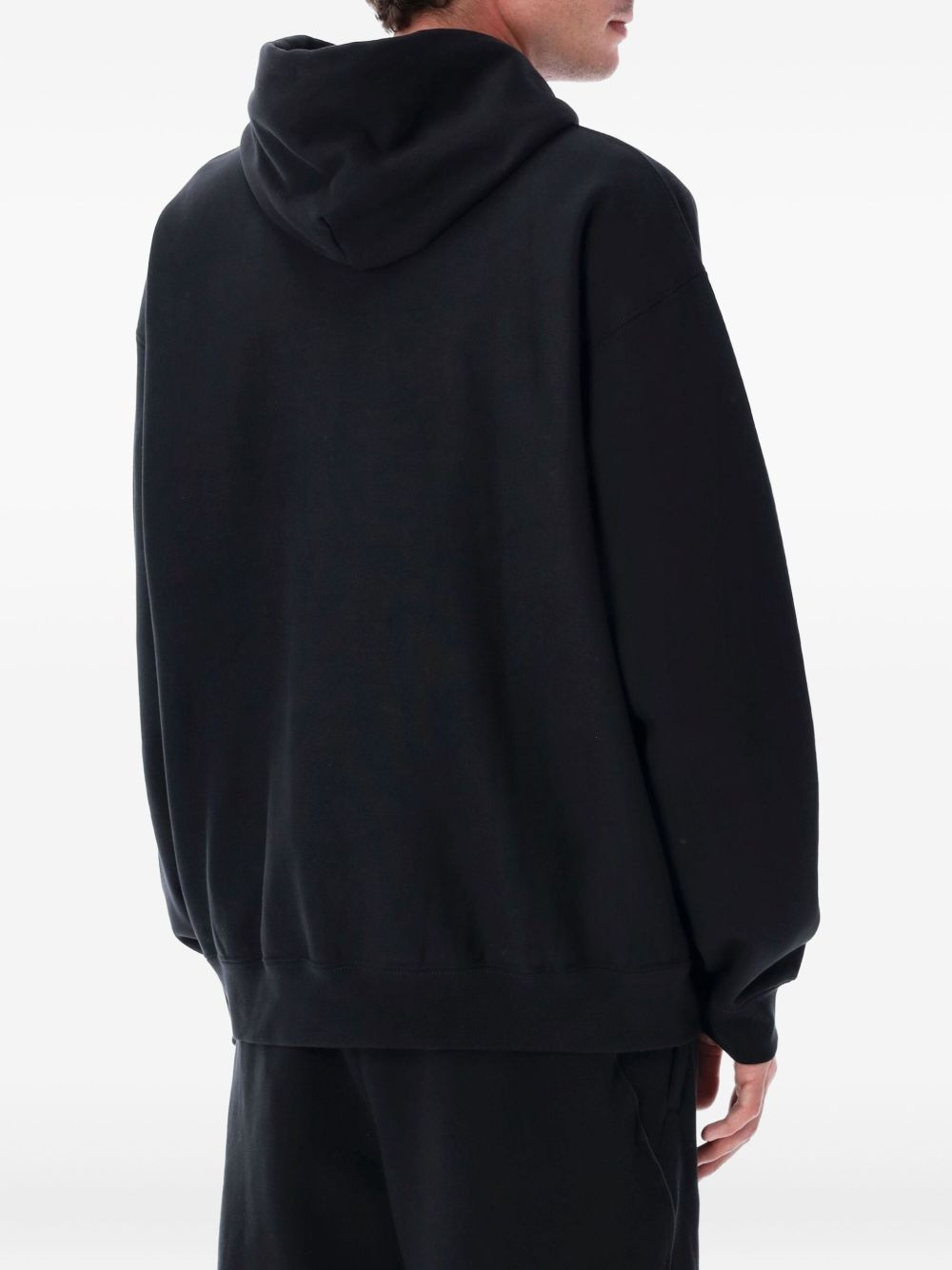 long-sleeve logo hoodie - 2