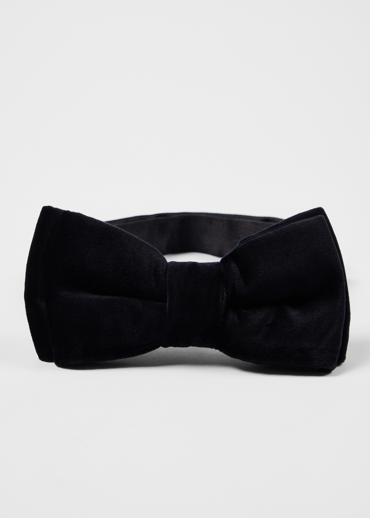 Black Velvet Bow Tie - 2