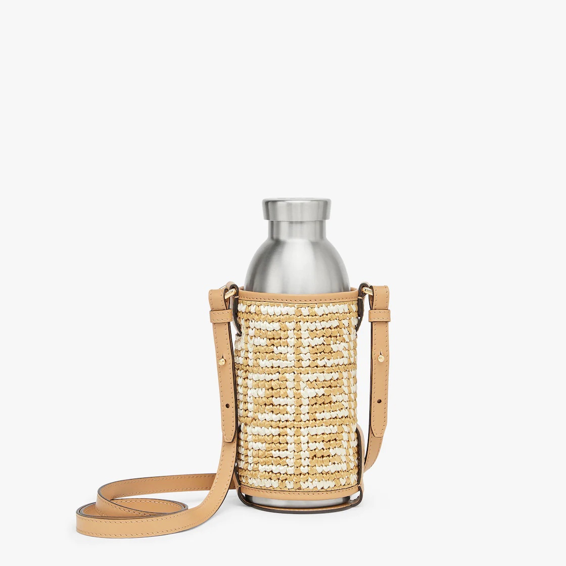 Flask made in collaboration with 24Bottles®. The flask, with a branded FF stopper, is made of stainl - 1