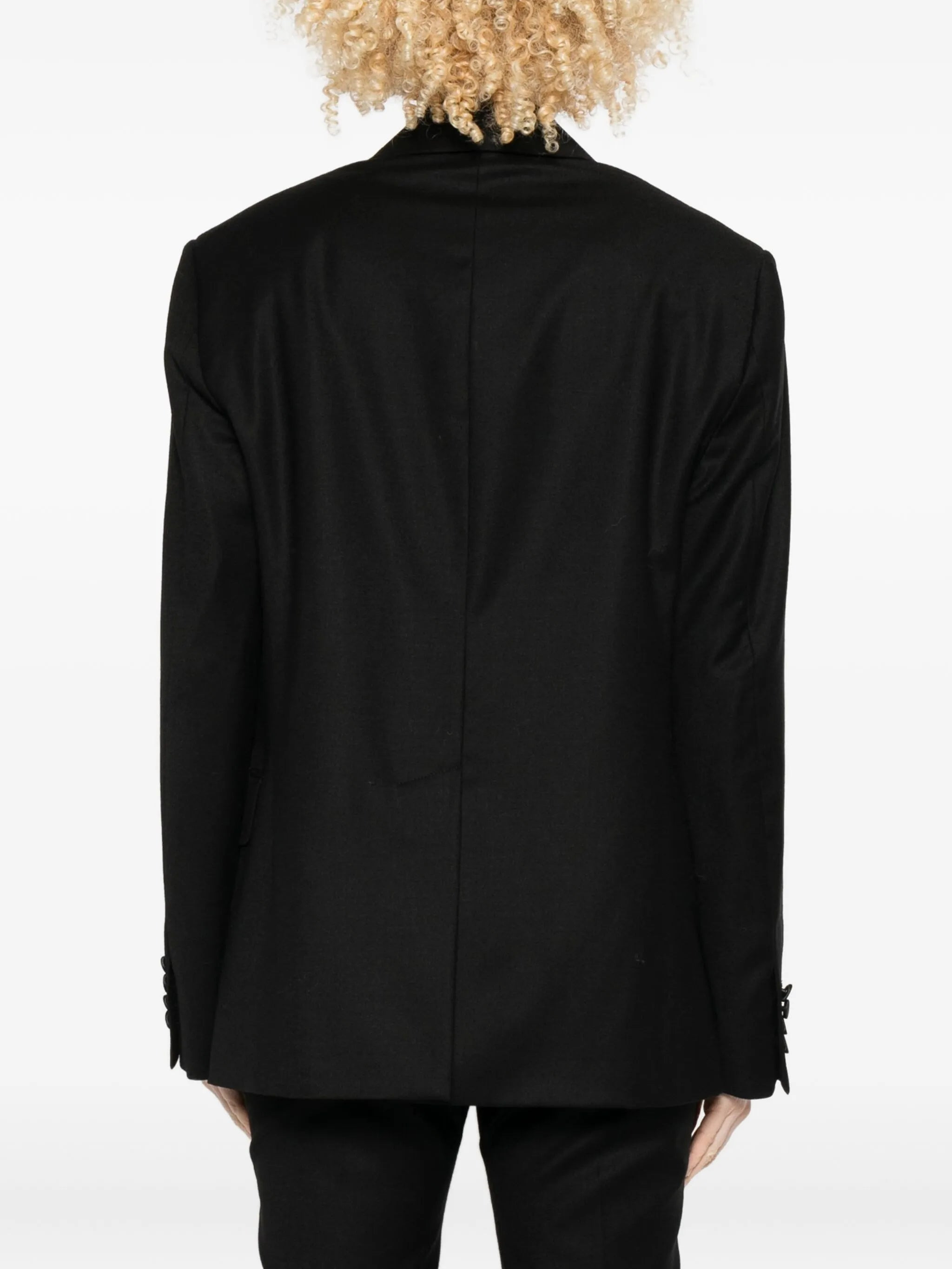 Barena Satin-lapel Three-button Blazer - 4