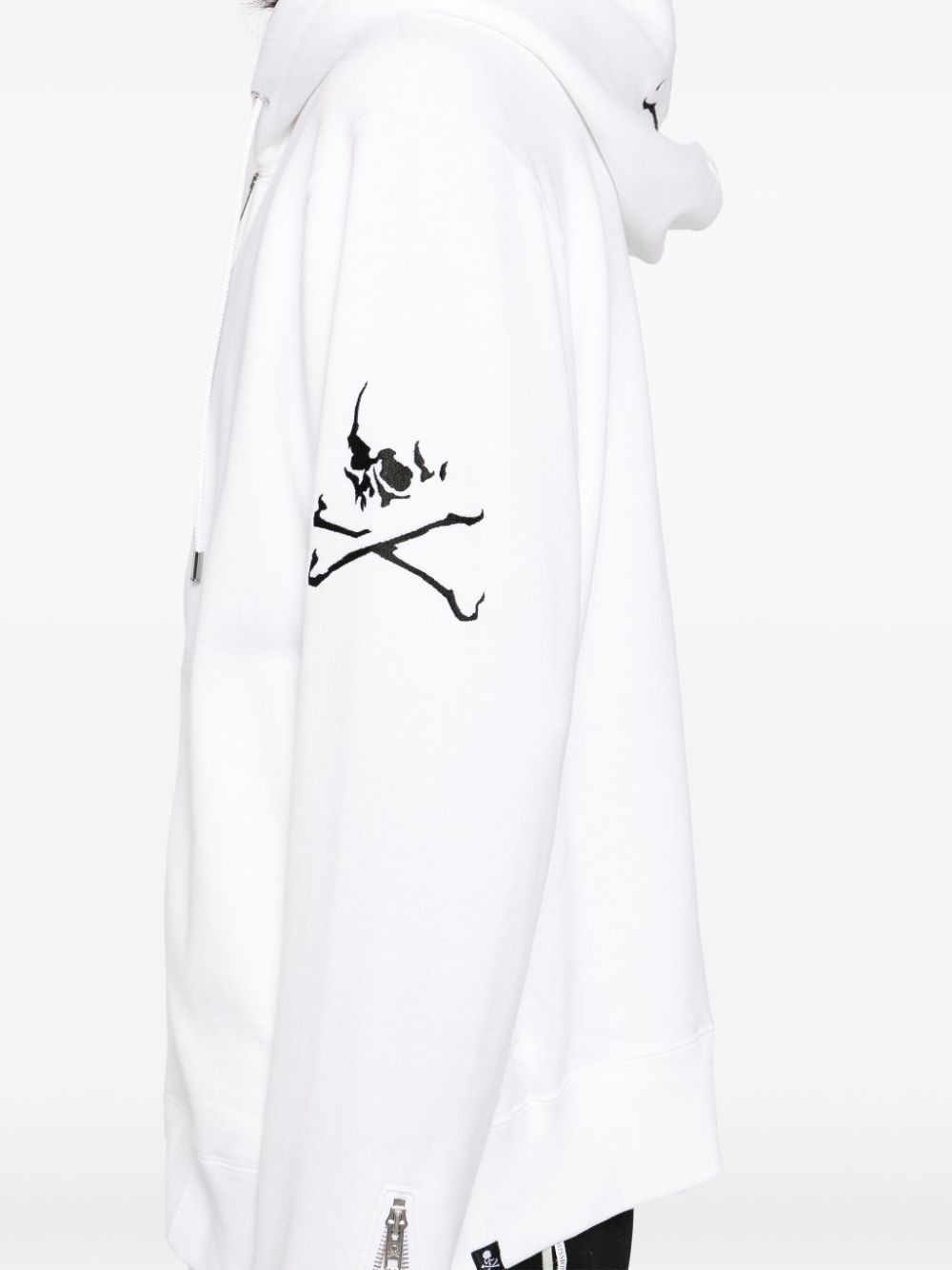 logo-embroidered hoodie - 5