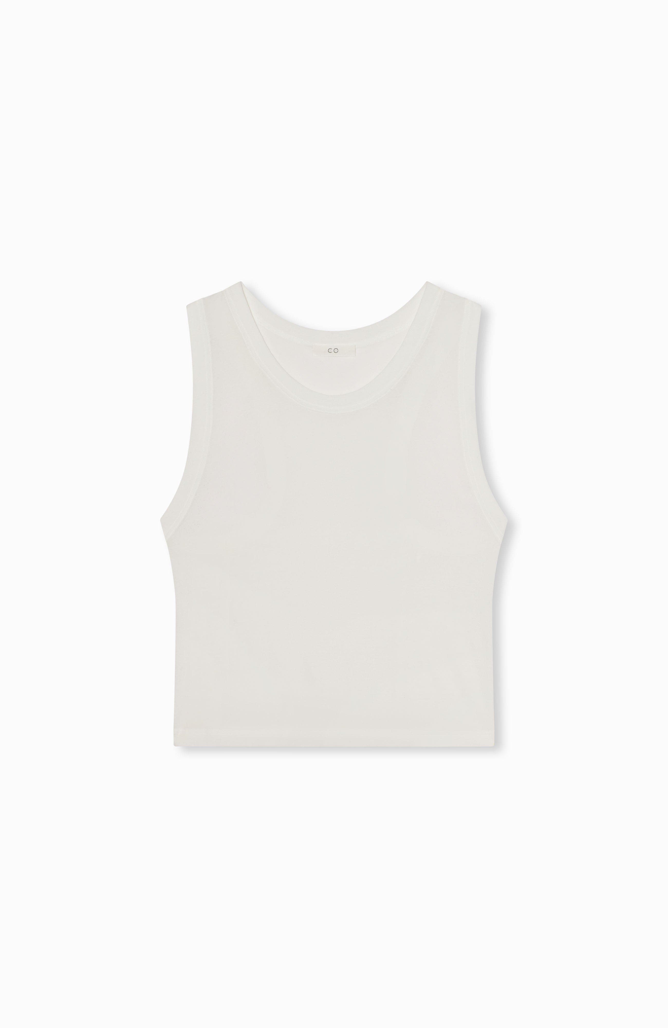 CO Loose Tank in Slub Jersey in White at Nordstrom - 3