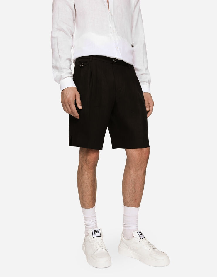 Linen shorts - 4