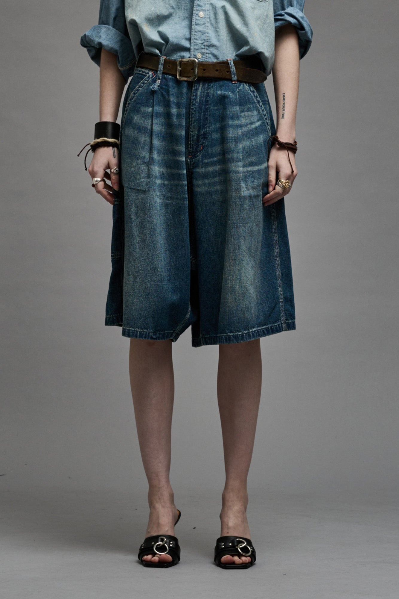 JESSE CARPENTER SHORT - WINDSOR BLUE - 1