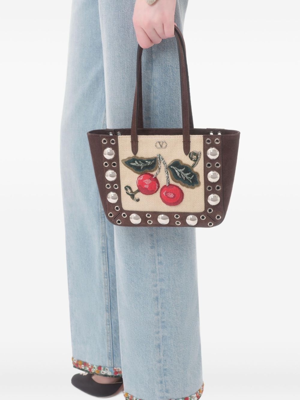 Nellcôte embroidered tote bag - 3