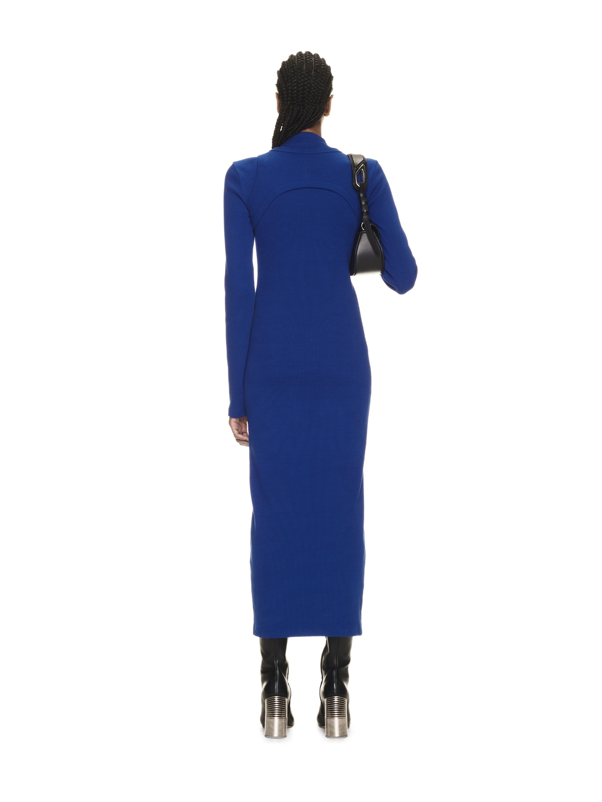 Off Stamp Rib Round Long Dres - 4