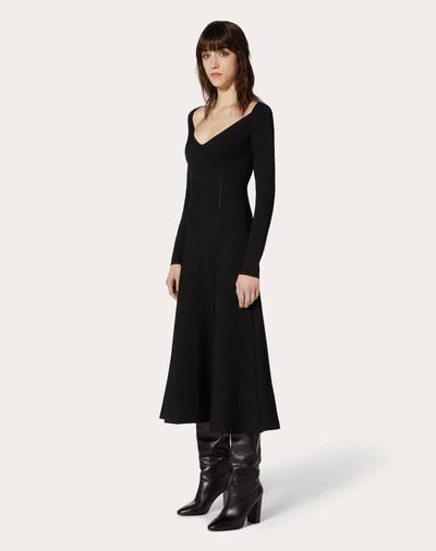 Valentino Stretch Viscose Knit Dress outlook