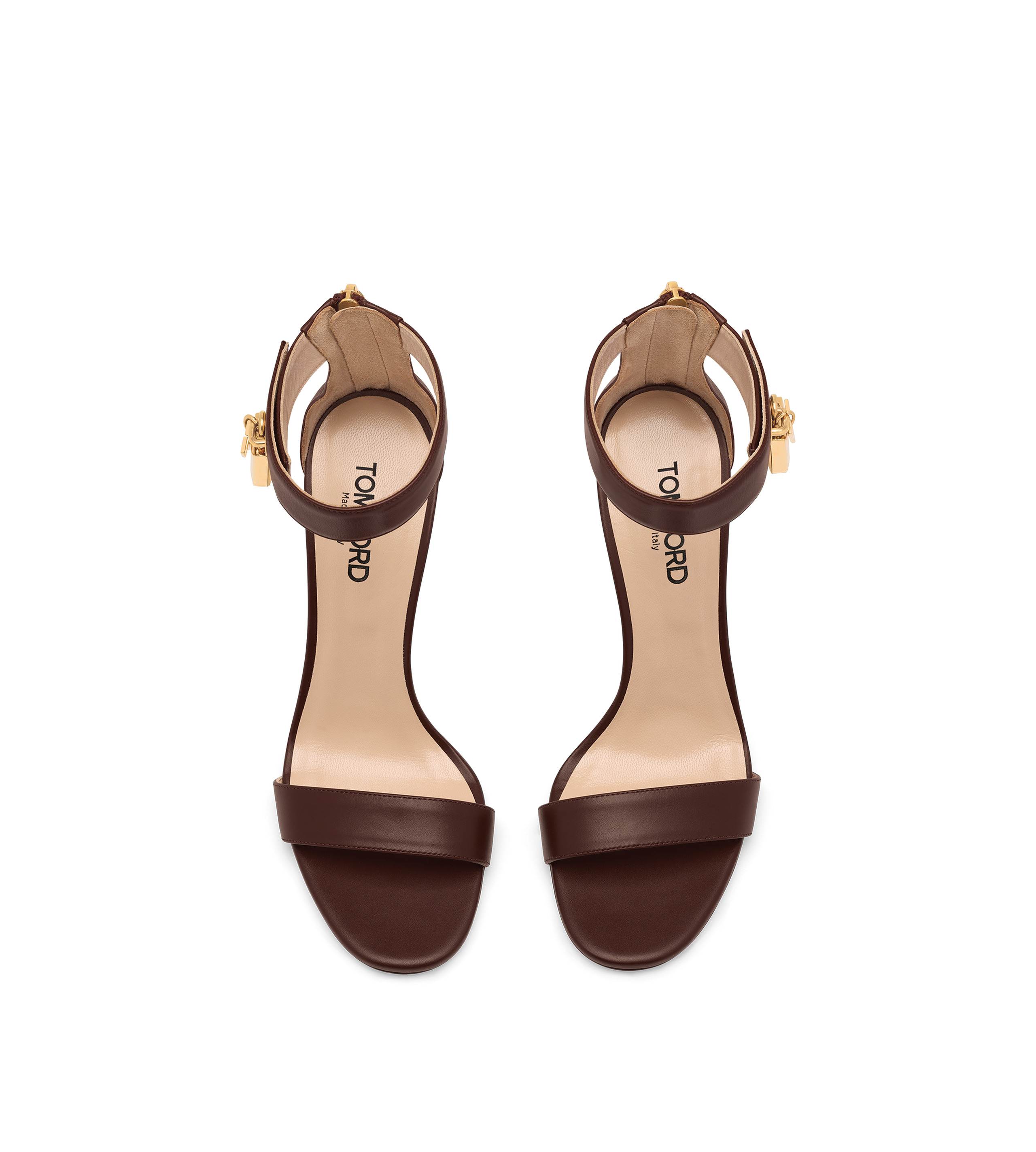 LEATHER PADLOCK SANDAL - 4