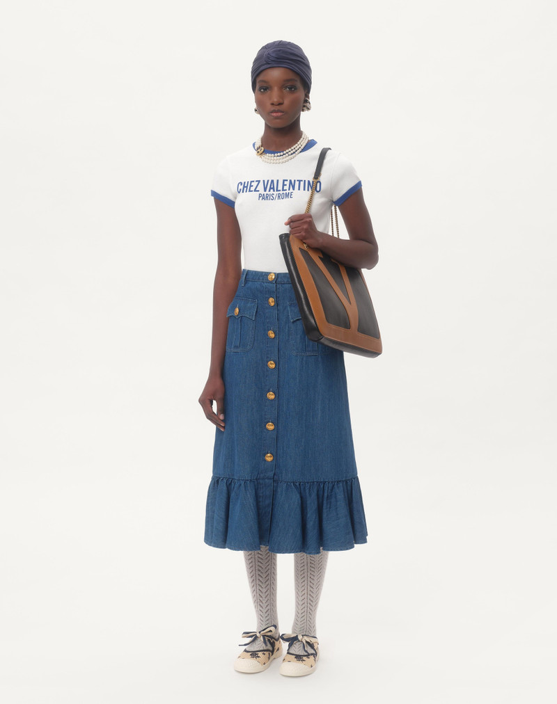Valentino JERSEY COTTON T-SHIRT outlook