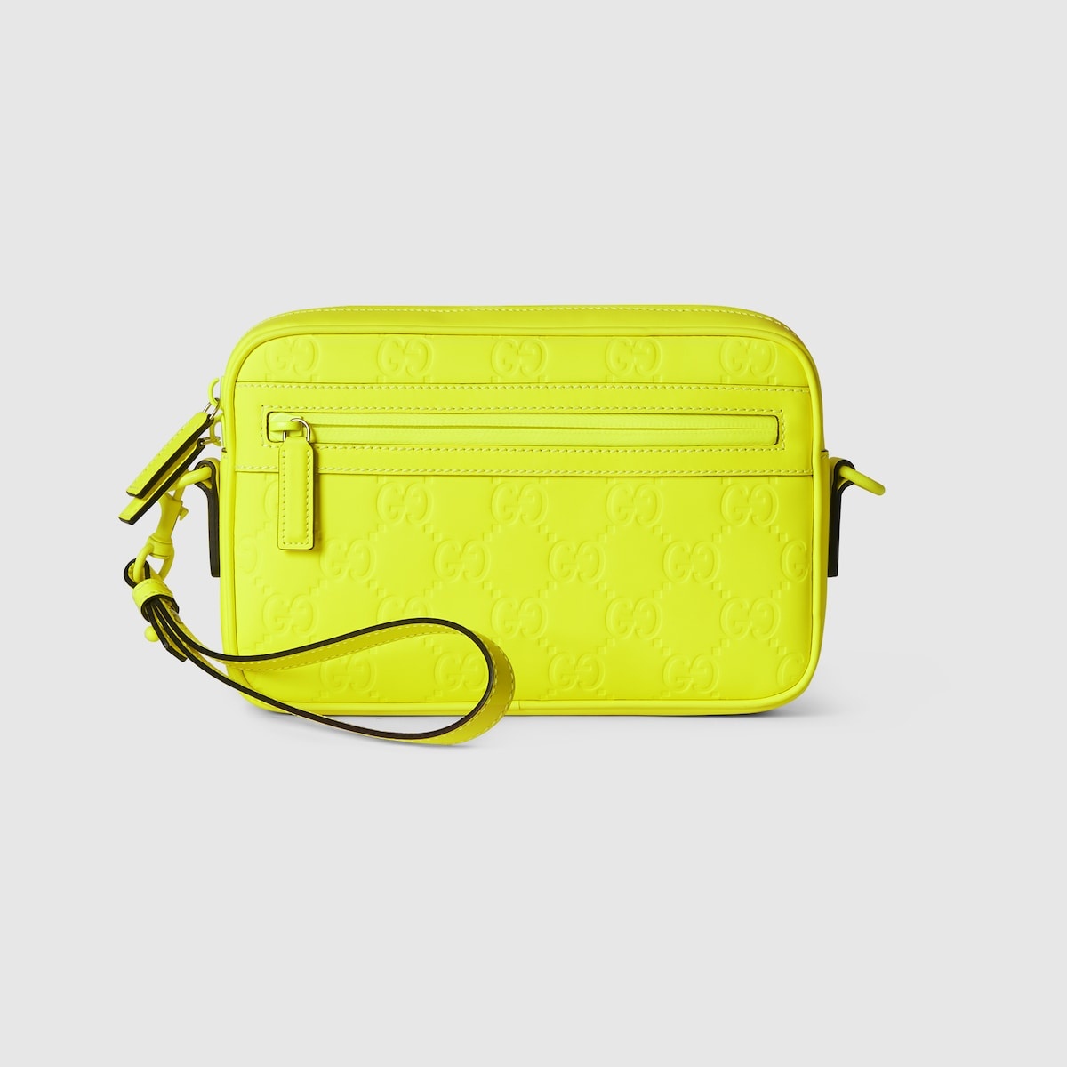 GG rubber-effect crossbody bag - 3