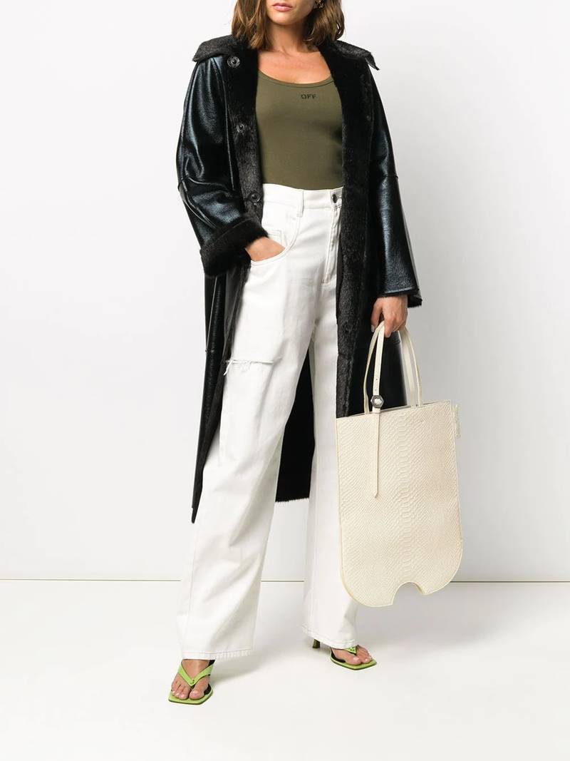 Off-White Swiss shopper tote outlook