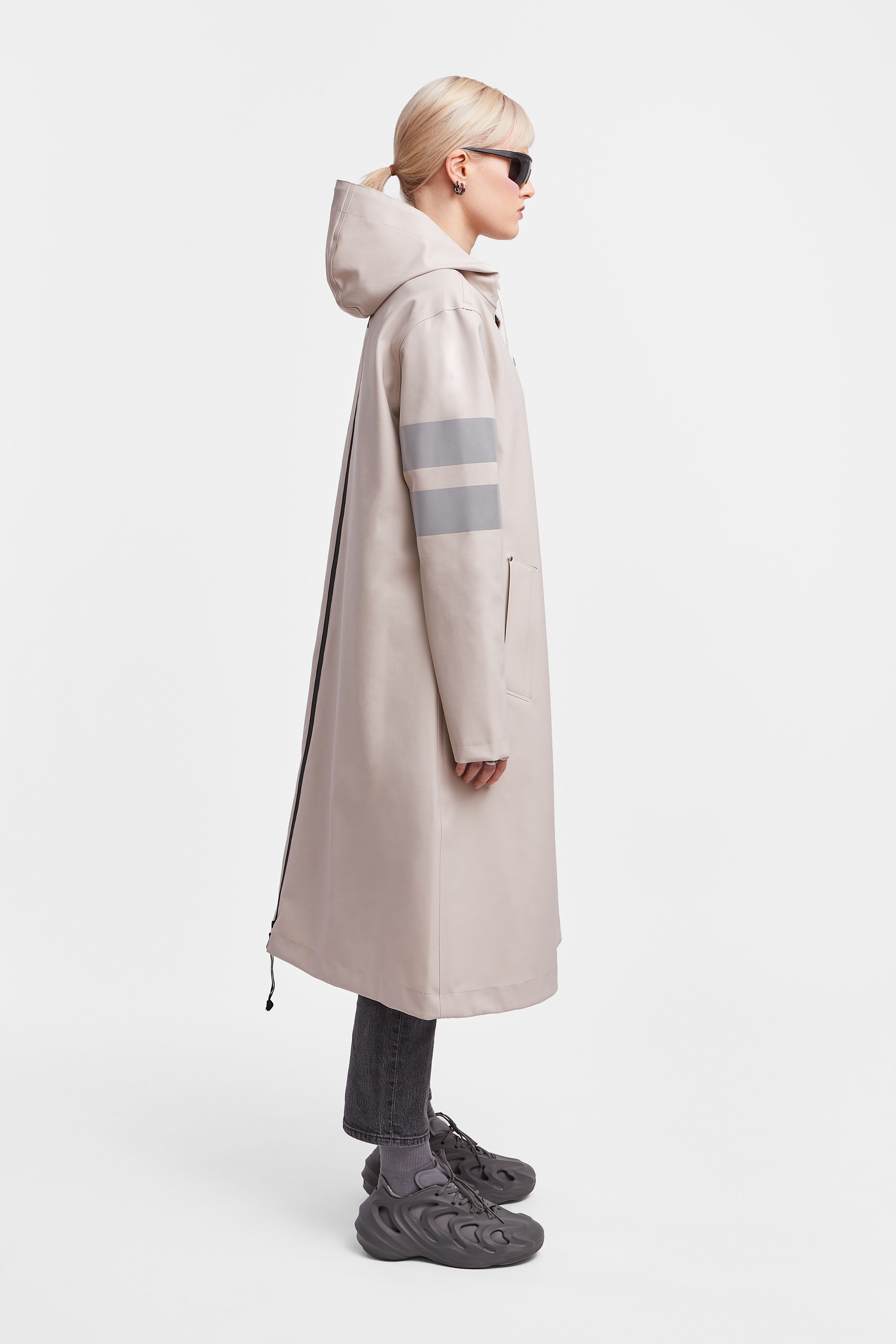 Norrbro Bike Raincoat Light Sand - 3