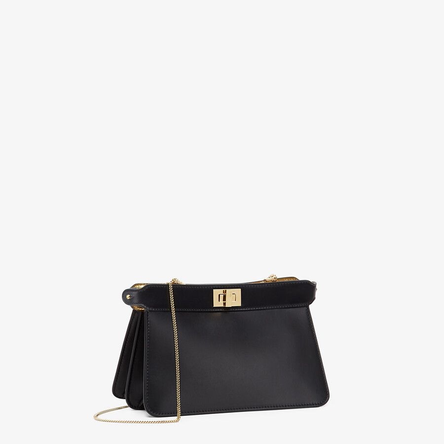 Black nappa leather bag - 2