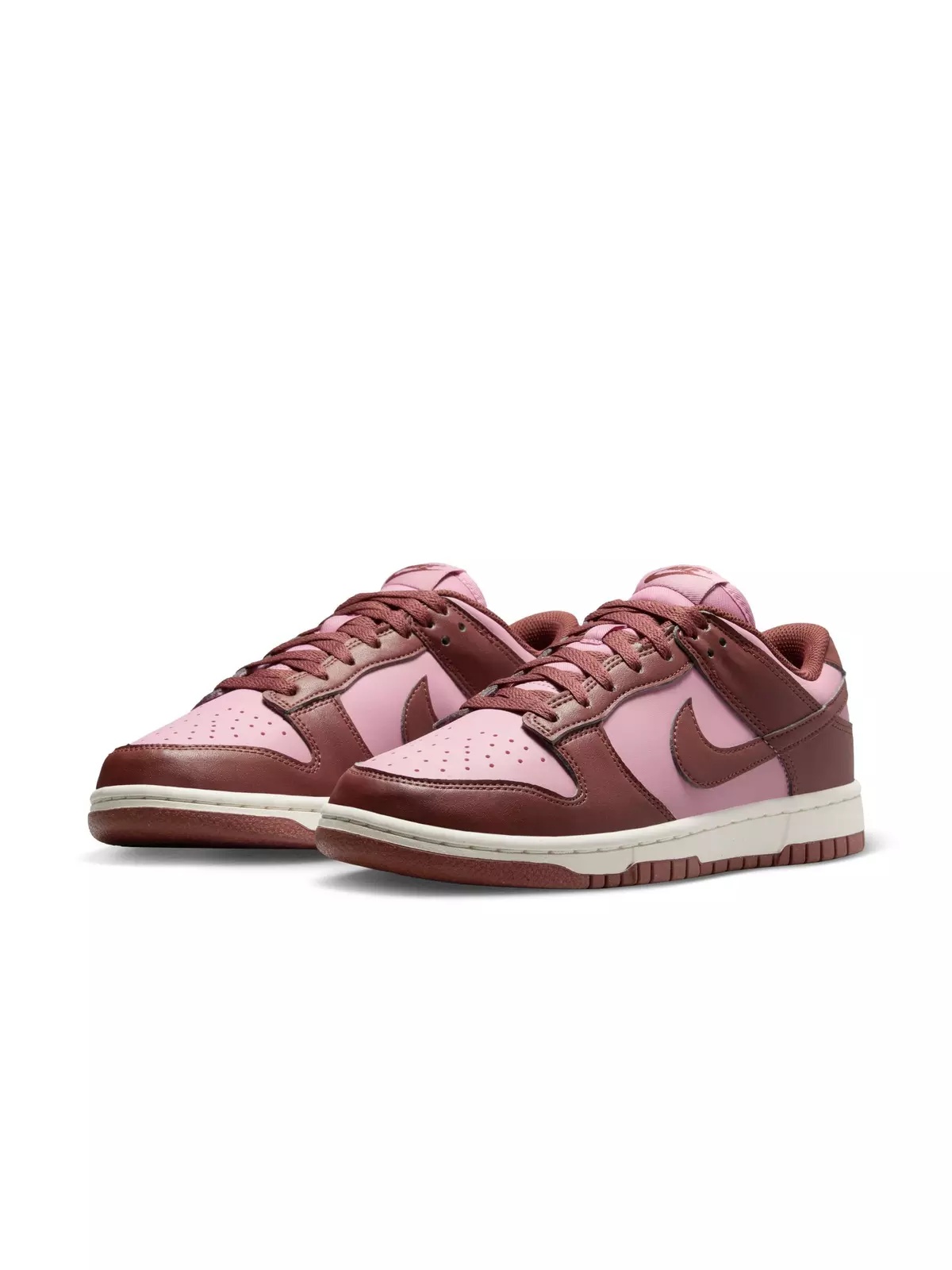 Dunk Low "White/Elemental Pink/Dark Pony/Sail" Women's Shoe - 5