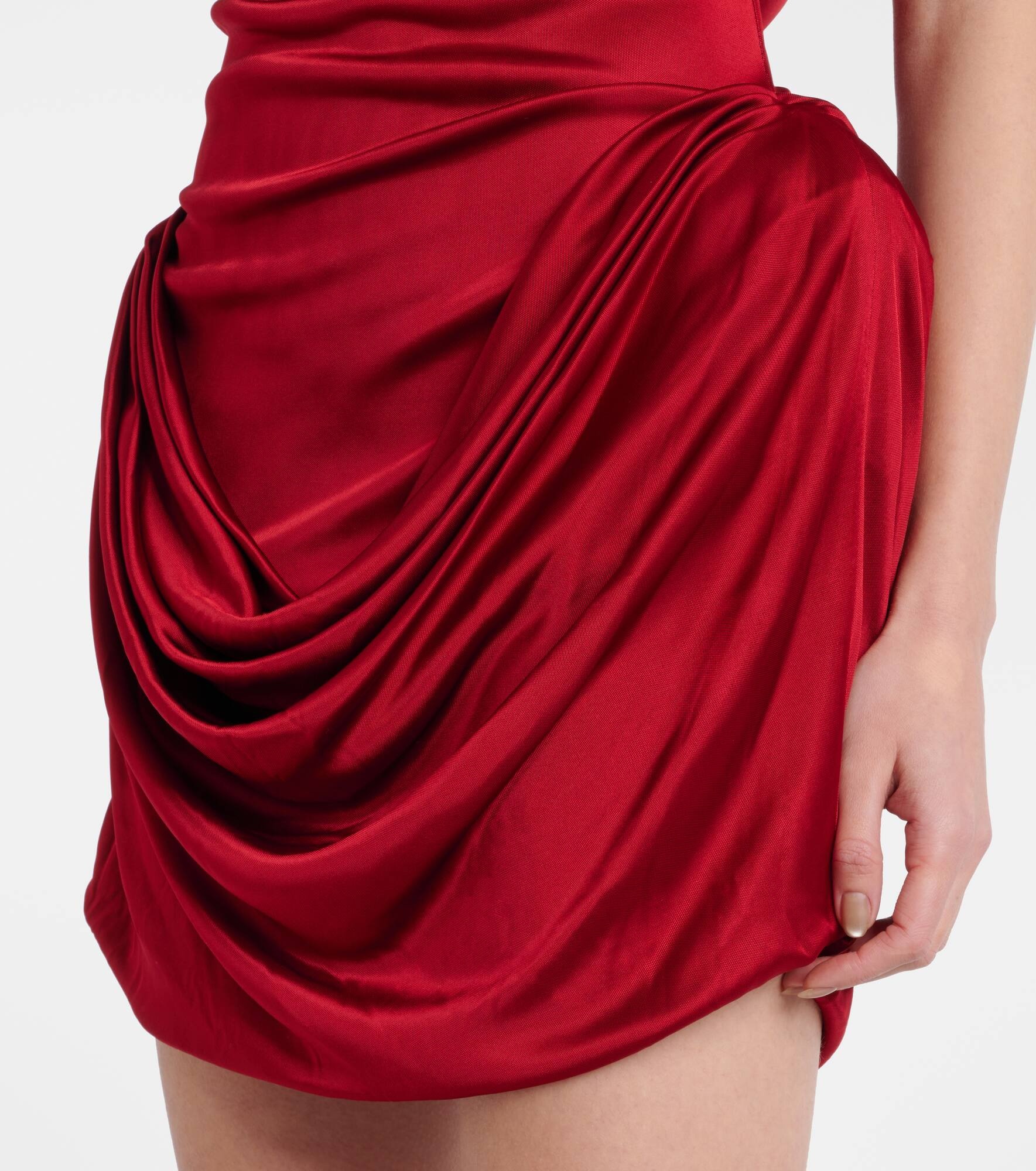 Draped minidress - 6